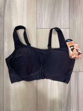 NWT SHAPERMINT Essentials Everyday Comfort Straps Wireless Shaping Bra Size XL